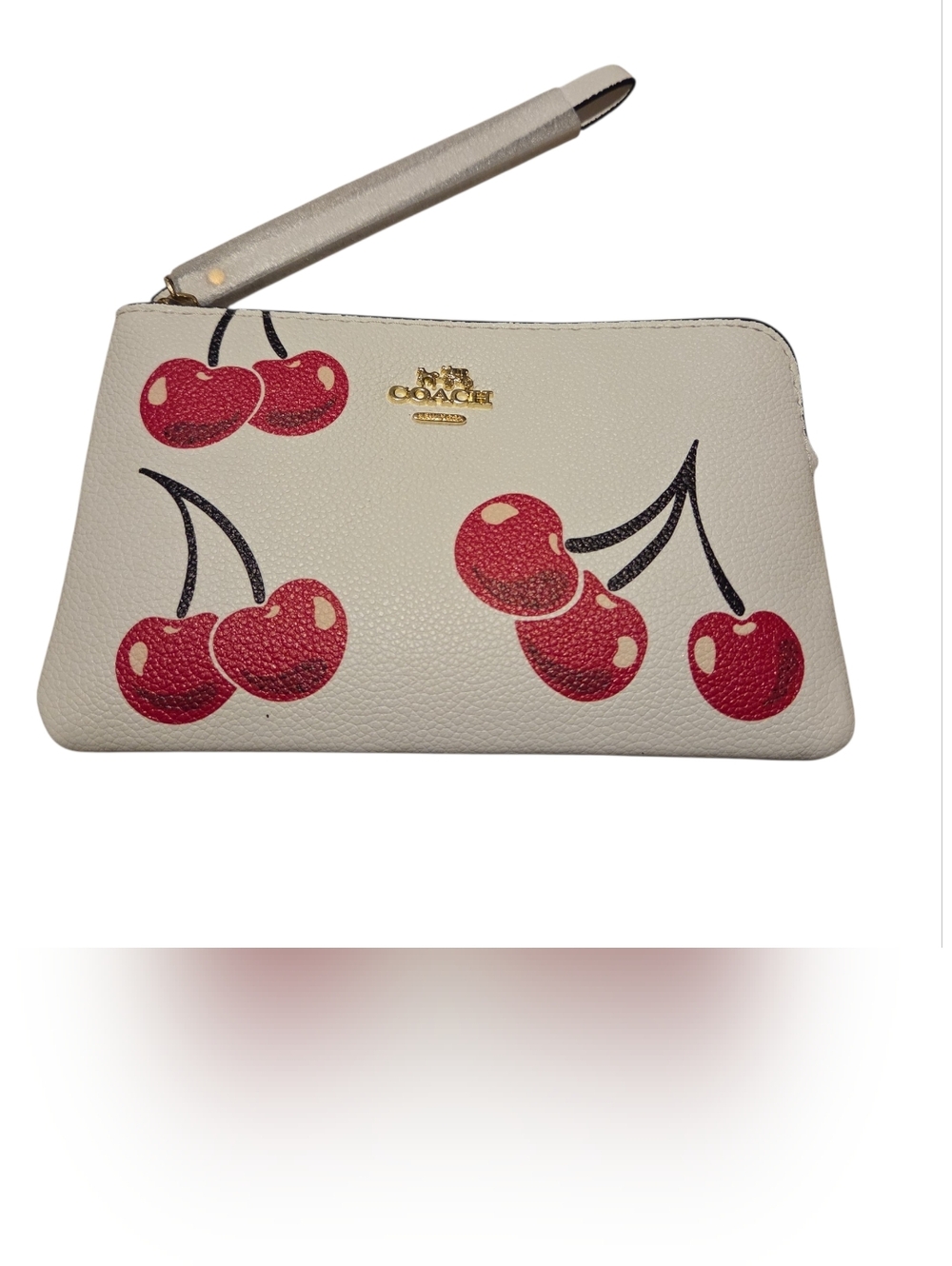 Women’s COACH Boxed Essential Cherry Print Leather Set - Picture 9 of 11